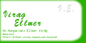 virag ellmer business card